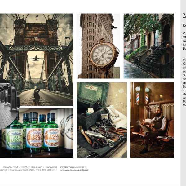Interieurontwerp kapsalon Brooklyn Barber