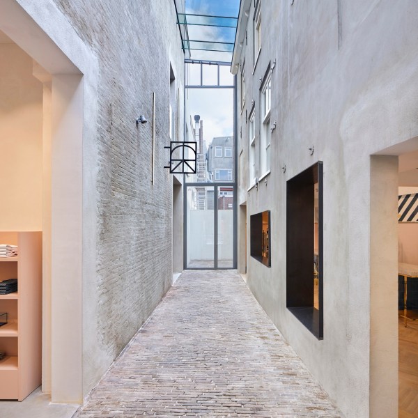 Winkelinterieur en lichtontwerp De Rode Winkel