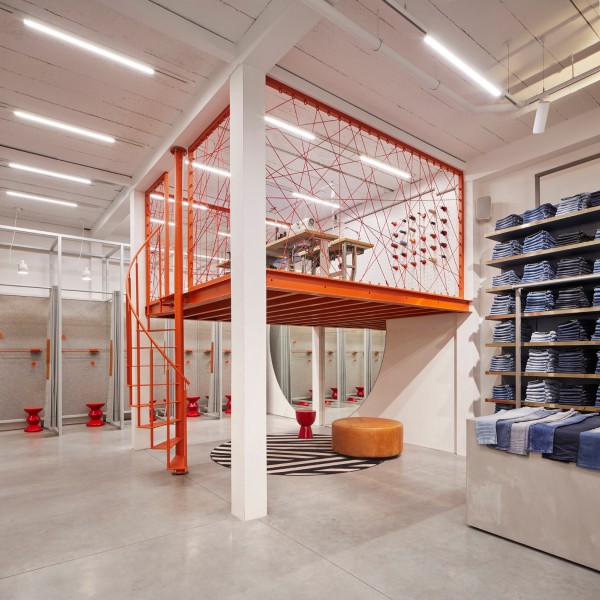 Winkelinterieur en lichtontwerp De Rode Winkel